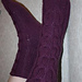 Raggsocka med flätor pattern 