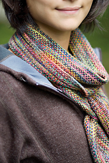 Koigu Linen Stitch Scarf pattern by 