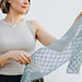 English Mesh Lace Scarf pattern