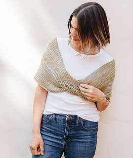 Made with 1 skein Handmaiden Maiden Hair