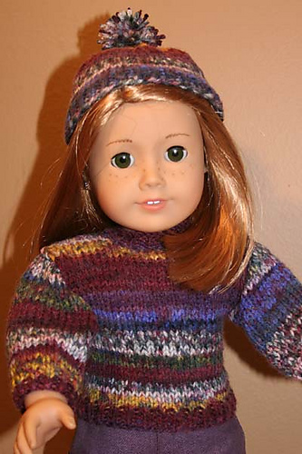 American Girl Sweater & Hat photo 1