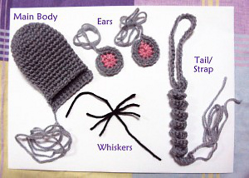 computer-motelli leketøy - Crochet Spot