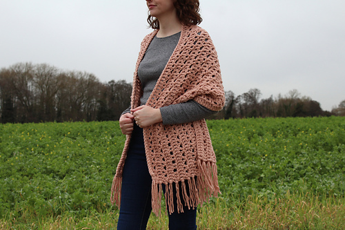 Wildflower Chunky Shawl photo 8