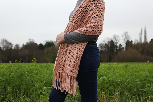 Wildflower Chunky Shawl photo 5