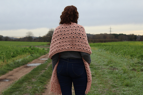 Wildflower Chunky Shawl photo 11