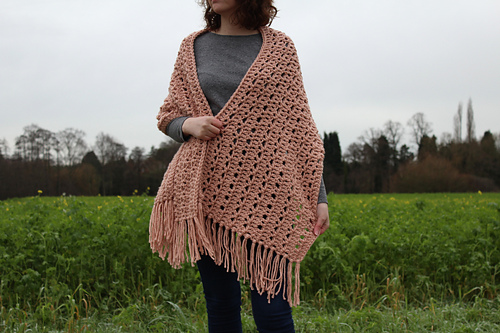 Wildflower Chunky Shawl photo 10