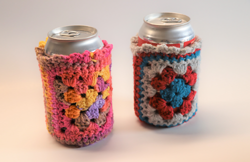 Granny Square Drink Cozy