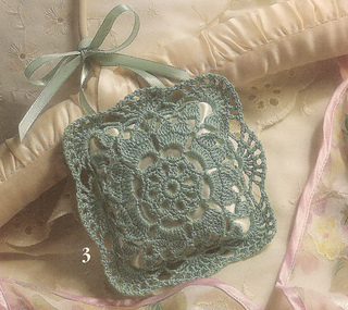 Small Sachet Pattern Ravelry: #3 Sachet pattern by Linda Luder