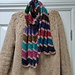 Wave and Chevron Stitch Scarf pattern 
