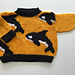 Size 12 months. Duplicate stitch finish.