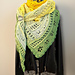 Triangular Scarf Idyia pattern 