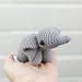 Humphrey Goes Flying - Elephant with Balloons pattern 