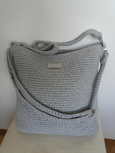 T-shirt yarn Cross-body bag photo 3