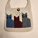 Cat Lovers Knit Bag pattern