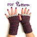 Easy Elegance Fingerless Gloves pattern 