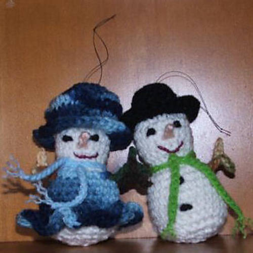 Snowman Ornament 4 1/2" photo 3