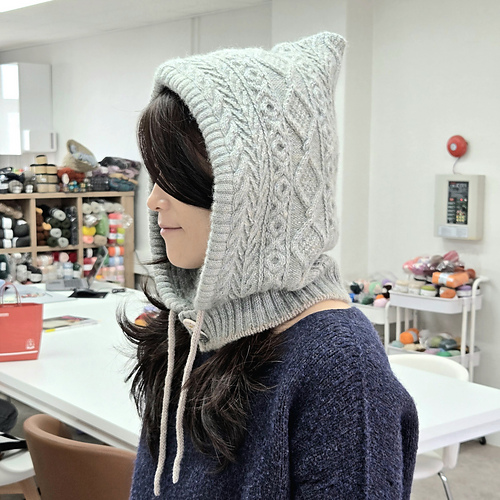 Winter Forest Big Hood Balaclava