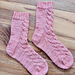 Cold dew Socks pattern 