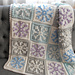 Snowflake blanket pattern 