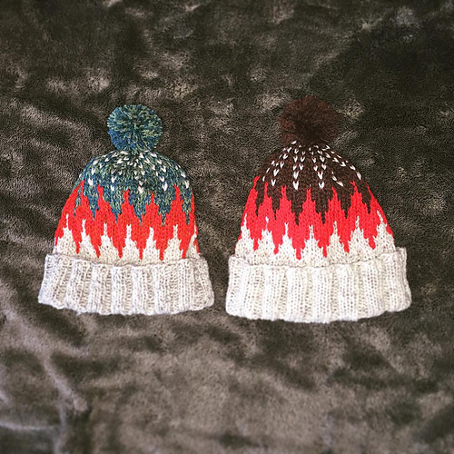Pompom Nordic Hat　ノルディックのポンポン帽 다른 모습 2