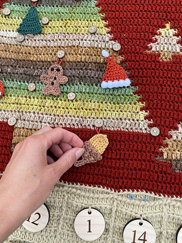 Ravelry: Woodland Advent Calendar pattern by Concrete Gems