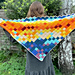 Tunisian Entrelac Temperature Shawl pattern 