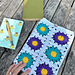 Dahlia Tablet Cover pattern