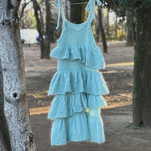 Ravelry: Cecilia Dress pattern by Kukiko Inoue