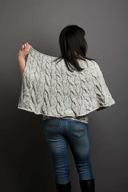 Shrinking Cables Shawl