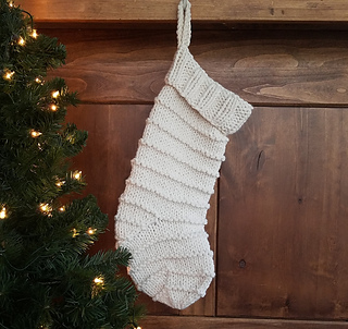 Ravelry: Chunky Knit Stocking pattern by Corabelle & Bree