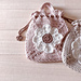 Flower drawstring pouch photo 2