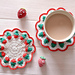 Strawberry Coaster pattern