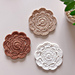 Cozy home cafe Flower coaster pattern