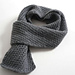 Extra Warm Men's Scarf pattern 