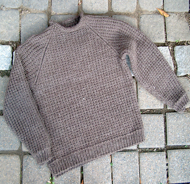 LB's Broken Rib Sweater pattern by 