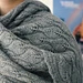 Big Leaves Scarf pattern 