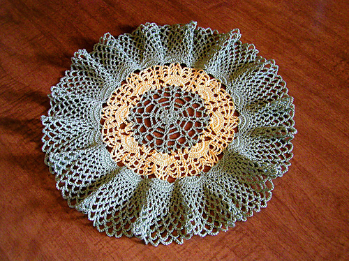 Ravelry: Ruffled Tulip Doily pattern by Carol Smith
