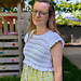 The Summer Pathways Tee pattern