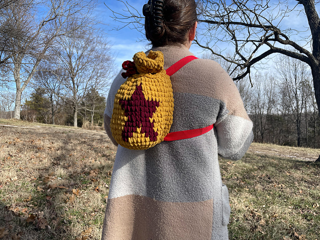 Ravelry: Animal Crossing Bell Backpack pattern by C Herrera