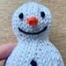 Easy Knit Mini Snowman photo 3
