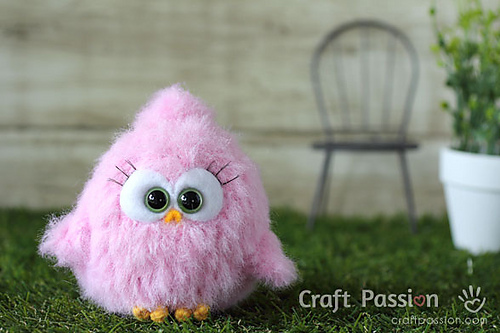Fur Bird Amigurumi photo 4