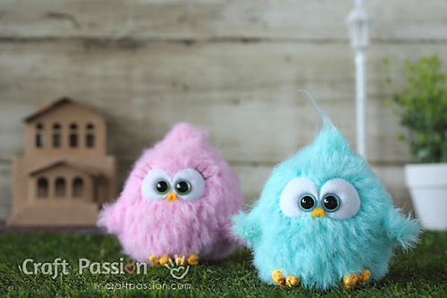 Fur Bird Amigurumi photo 5