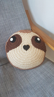 sloth cushion