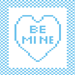 Be Mine Heart pattern 
