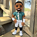 Football Player Doll pattern 