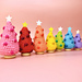 Rainbow Holiday Trees pattern