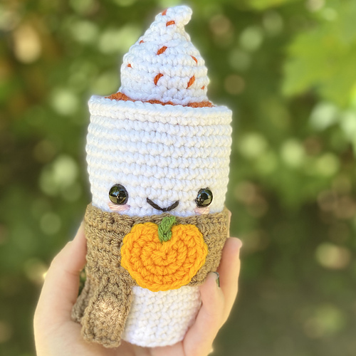 Amigurumi Pumpkin Spice Latte photo 5