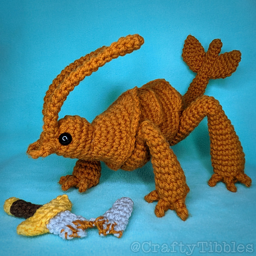 Ravelry: Rust Monster pattern by CraftyTibbles