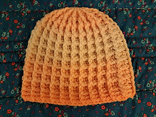 Vaffelstrikket Lue - Fiber Spider