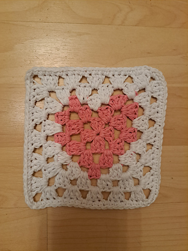 Granny Heart Coaster & Cloth photo 8